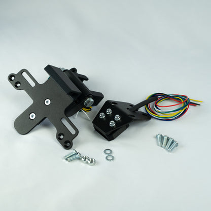 Kawasaki ZX4RR abnehmbarer Kennzeichenhalter | FUNKNERWORKS PQRS-1