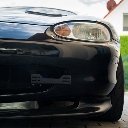 Abnehmbarer "Alfa-Style" Kennzeichenhalter für Mazda MX-5 NA/NB