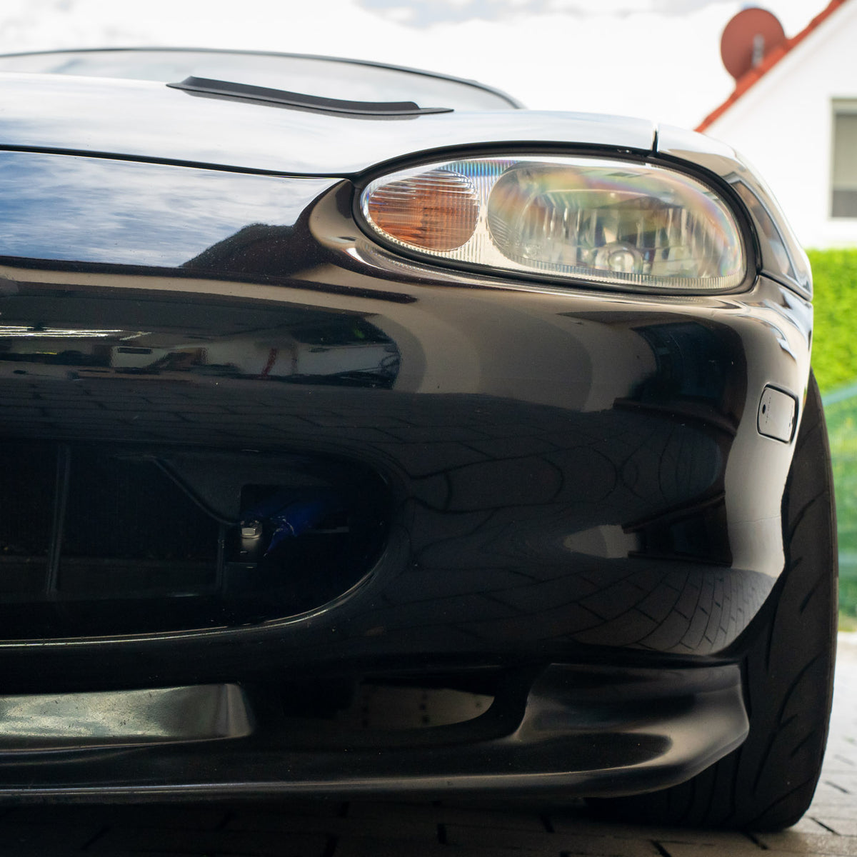 Abnehmbarer "Alfa-Style" Kennzeichenhalter für Mazda MX-5 NA/NB