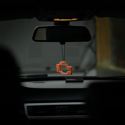 Auto Anhänger "Motorkontrollleuchte" - GLOW in the Dark