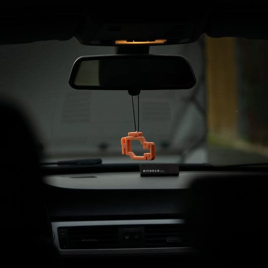 Auto Anhänger "Motorkontrollleuchte" - GLOW in the Dark